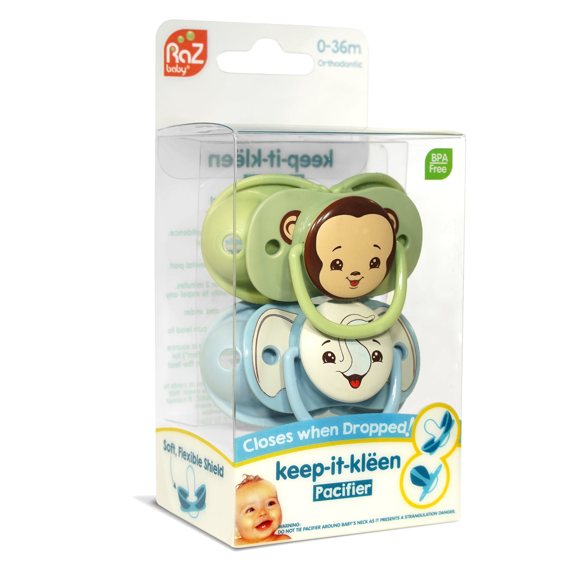 Keep-it-Kleen Pacifier – The Hygienic, Self-Closing Pacifier for Babies!